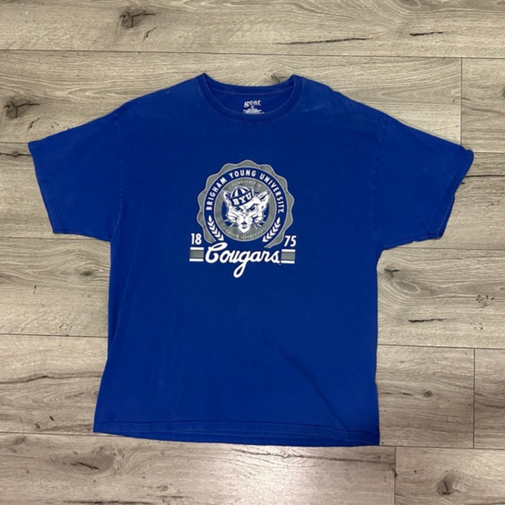 Brigham Young University Cougars 1875 BYU T-Shirt XL